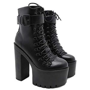 Gothic platform boots